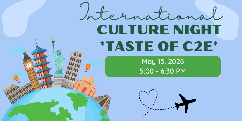 International Culture Night, Taste of C2E Ad