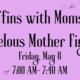Muffins with Mom event post