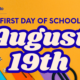 First day of school image
