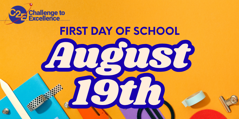 First day of school image