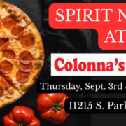 Spirit Night at Colonna's