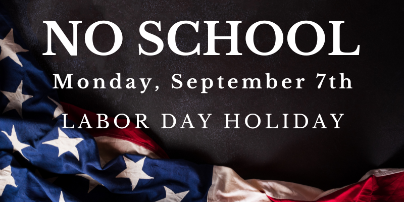 No School Labor Day